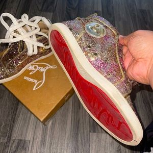 Sparkle Christian Louboutin sneakers
